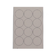 Tomy A4 No. 142 round decal 60 mm (12 stickers)