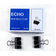 SLECHO 41mm Butterfly Clips Black (12 pcs)