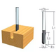 Round end mill 6 MAKITA D-09329