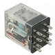Rơ le trung gian 5A, 8 chân dẹt Omron MY2N-GS DC24
