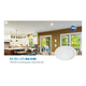 Philips 59447 MESON 090 5W 65K WH RECESSED round LED downlight white light