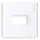 Square face 1 device Panasonic WEB7811SW white