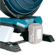 Makita DCF301Z electric and battery fan
