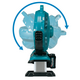 Quạt dùng điện và pin 40V Makita CF002GZ