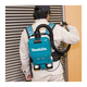Máy hút bụi đeo vai dùng pin Makita DVC261ZX18