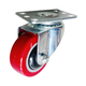 Kyung Chang 2030S A1 PVC spindle light duty red PU wheel