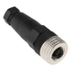Đầu nối cảm biến M12 Schneider XZCC12FDM40B