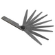 RS PRO 4499628 gap measuring leaf ruler (10 leaves)