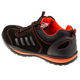 RS PRO Black/Red Men Toe Cap Safety Trainers, UK 12, US 13, EU 47 (1642708)