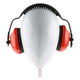RS PRO Ear Defender with Headband, 28dB, Red (1845934)