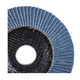 115mm flap disc, P120 RS PRO 1849844
