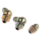 RS PRO 1954059 1/4 inch Straight Curved Grease Pump Nipple Box (50 pcs)
