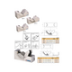 Vertex VAPM-1 inclined graduated V block