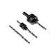 Bộ mũi khoan lỗ tròn 19-76mm RS PRO 216022 (15 chi tiết)