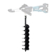 150x800mm Makita E-07303 Earth Drill Bit