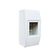 Hộp chứa 1 MCCB 2P gắn nổi (loại nhỏ ) LiOA SEMCCBN