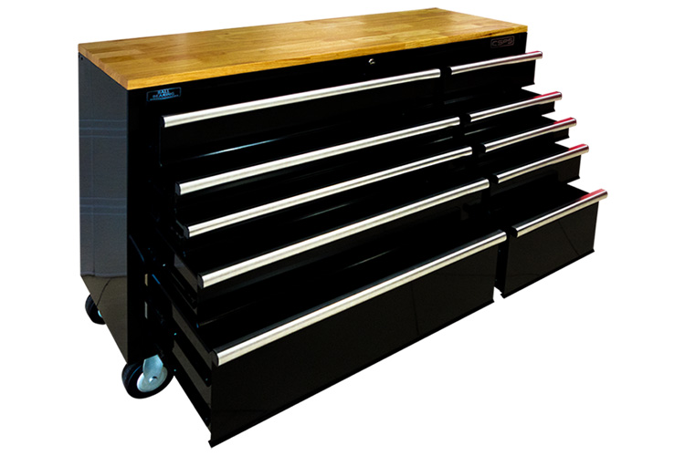 Tủ dụng cụ 132 cm 10 hộc kéo CSPS VNTC13210B1AD