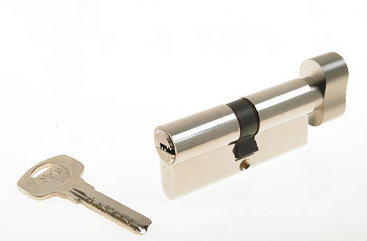 Ruột khóa dài 64mm đầu chìa và đầu chốt vặn Yale 10-1003-3232-CK-22-01