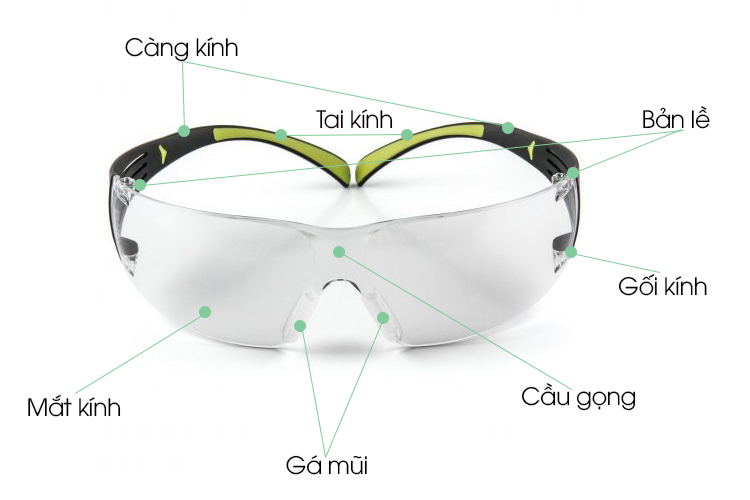 Mắt kính bảo hộ 3M SF401