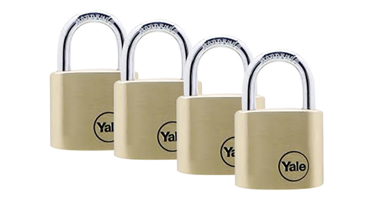 Khóa bấm 50mm 3 chìa thường Yale Y110/50/127/1