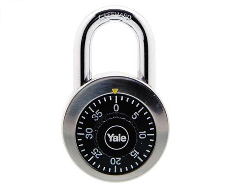 Khóa số thân inox 50mm Yale Y140/50/122/1