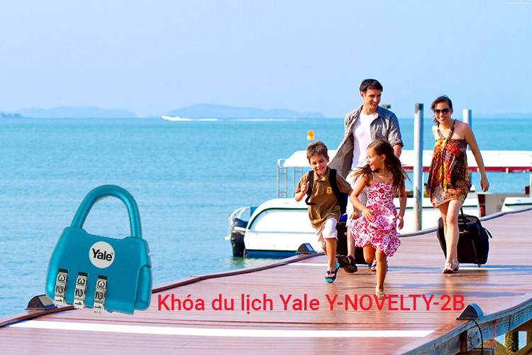 Khóa du lịch NOVELTY 3 số màu xanh Yale Y-NOVELTY-2B