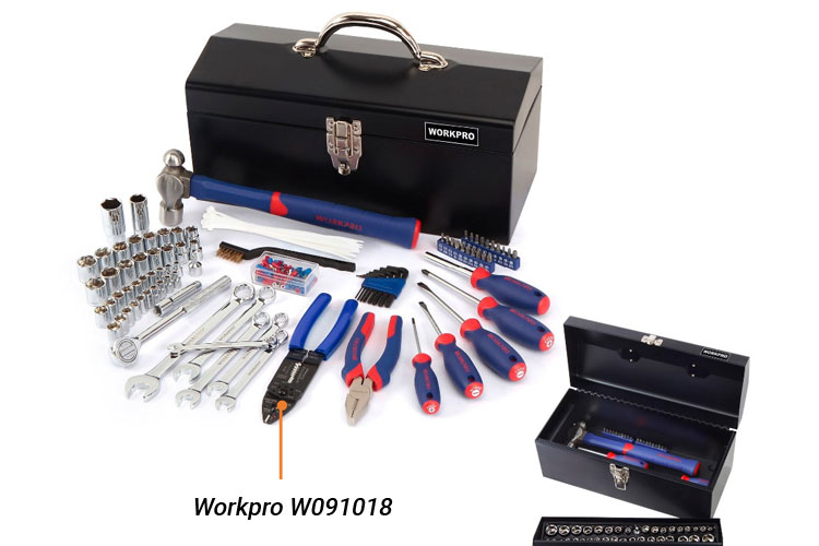 Kìm cắt dây chuyên dụng mũi dài Workpro W091018
