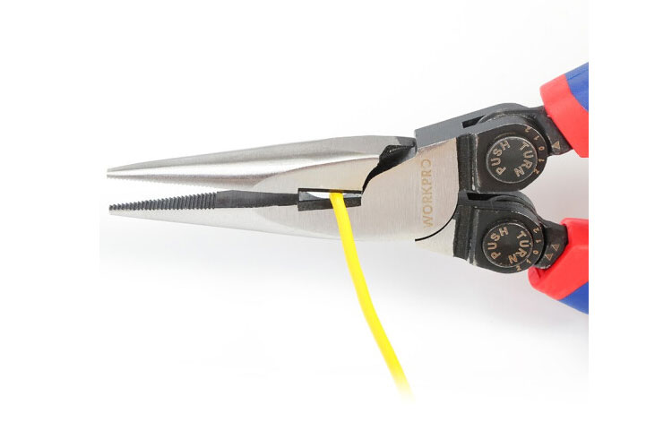 Pointed nose pliers 8 inches/200mm Workpro W031182