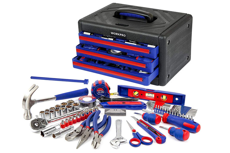 Workpro 125-piece tool set W009022