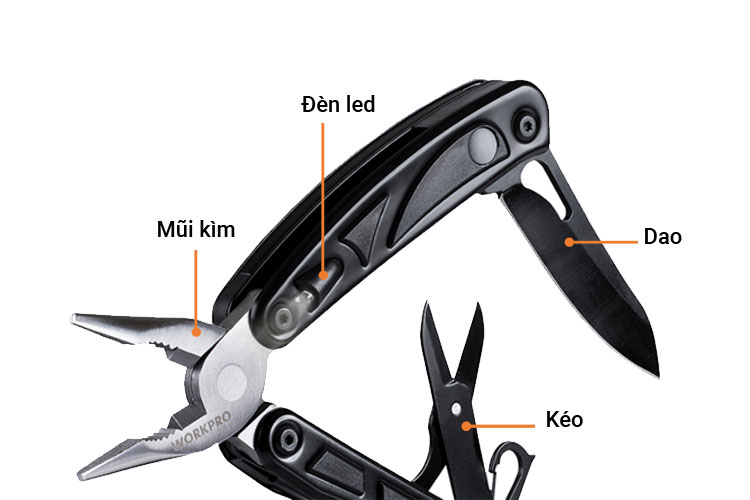 Workpro W014009 multi-purpose pliers