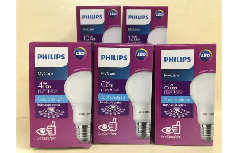 Bóng đèn LED Philips 6W E27 1CT/12 APR