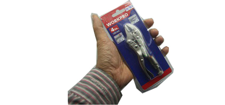 Kìm bấm chết mũi cong 7 inches/180mm Workpro W031072