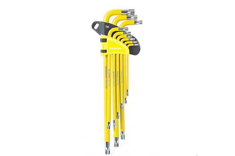 Bộ lục giác đầu sao 9 chi tiết Workpro W022012