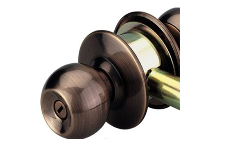 Khóa tay nắm tròn dòng CA màu đồng đỏ Yale VCA5247US11