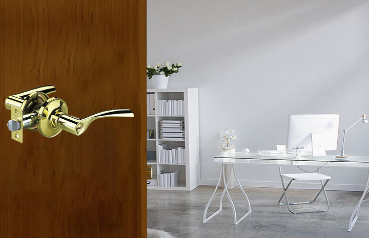 hóa tròn tay gạt Yale VL5377US3