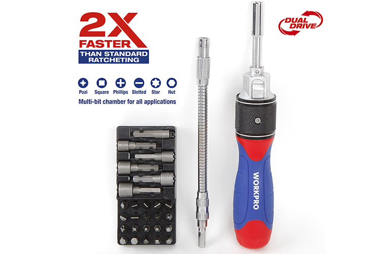 Bộ tua vít có tính năng vượt trội về tốc độ, công năng gấp 2 lần