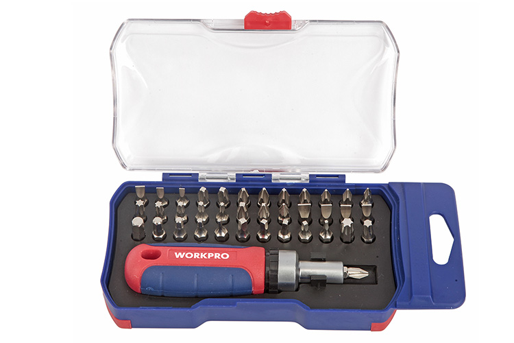 Bộ tua vít 1/4 inches 38 chi tiết Workpro W021182