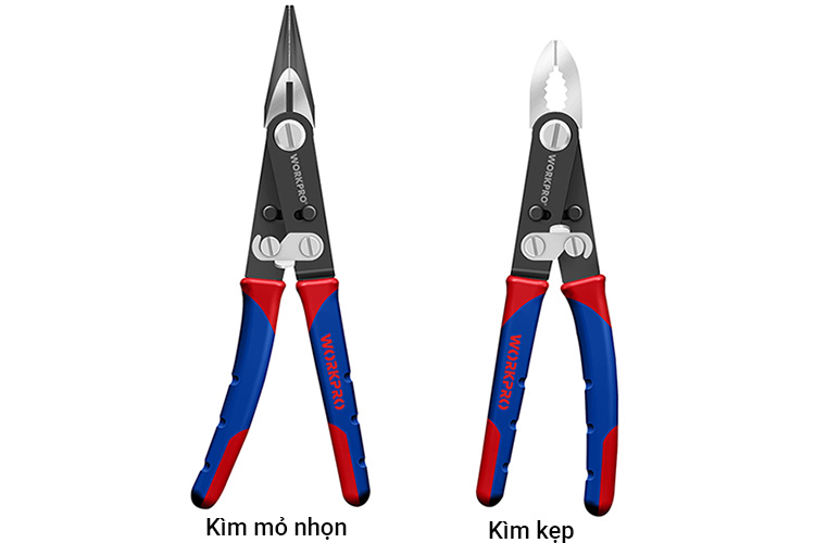 Bộ kìm đa dụng Workpro W031113