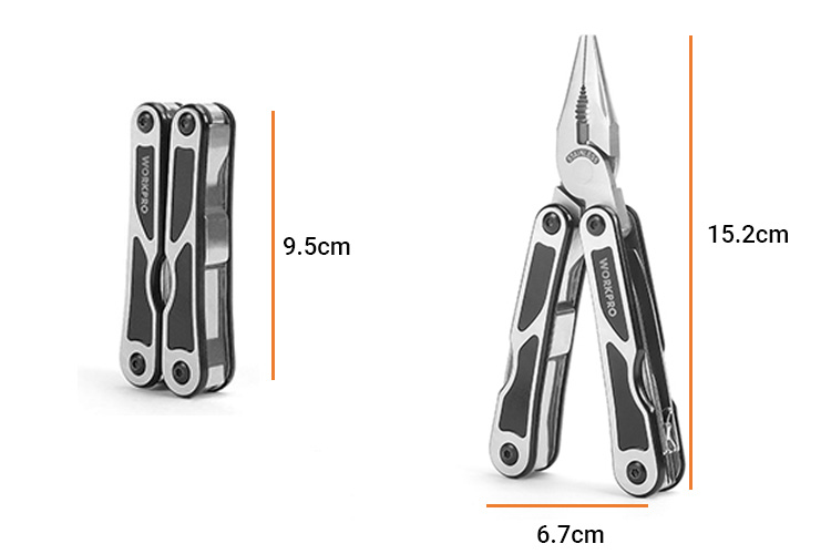 bộ kìm đa năng 15 trong 1 Workpro W014004