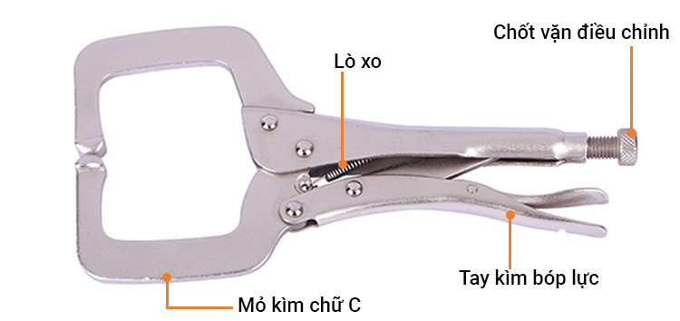 Kìm kẹp chữ C 18 inches/450mm Workpro W031079