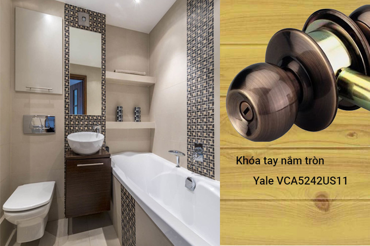 Khóa tay nắm tròn Yale VCA5242US11