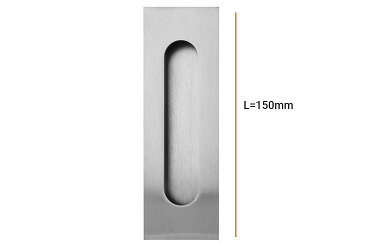 tay nắm kéo hình chữ nhật 150x50mm Yale YFP-020