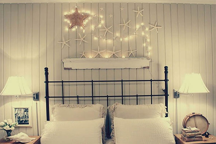 Dây đèn LED trang trí dài 5m, 20 bóng trái tim dùng pin