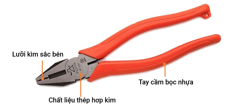 Kìm điện 8inch/200mm Fujiya AP-200