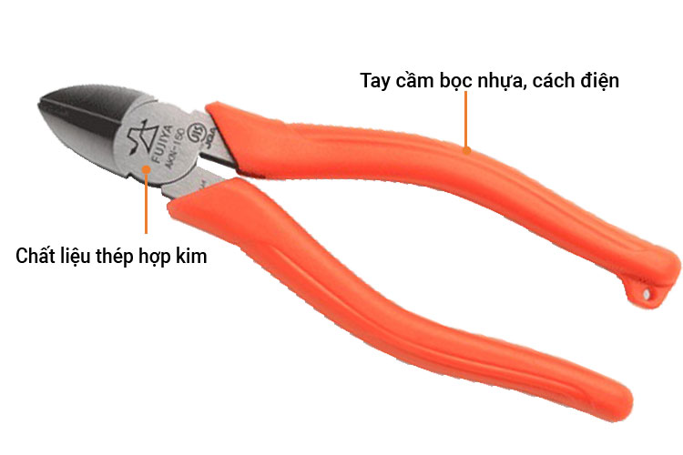 Kìm cắt 7inch/175mm Fujiya AKN-175