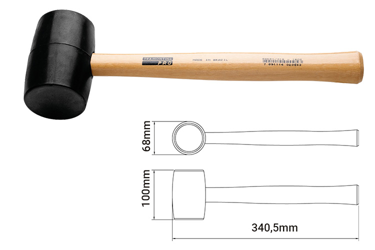 Búa cao su Tramontina 40681016