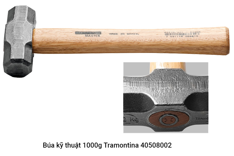 Búa kỹ thuật 1000g Tramontina 40508002