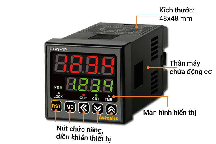 Bộ đếm Autonics CT4S-1P4