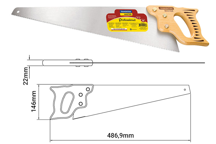 Cưa gỗ Tramontina 43240016