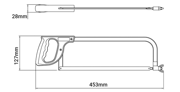 Cưa sắt 12 inch Tramontina 43301012